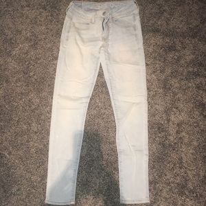 American eagle super skinny jeans size 2